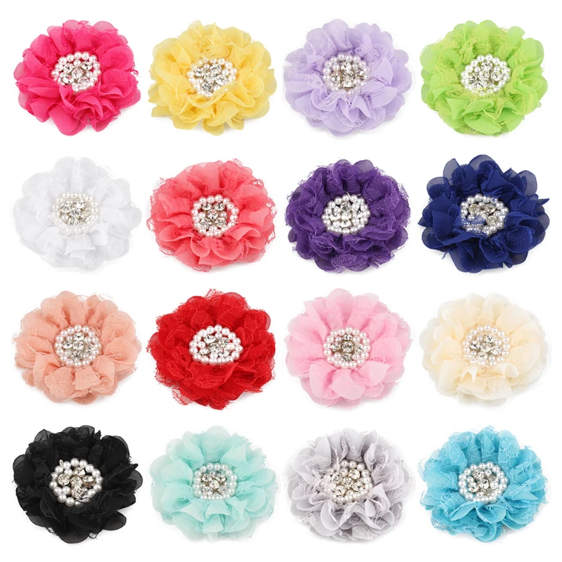Trolls Poppy Shabby Flower Baby//Toddler //Girl Headband