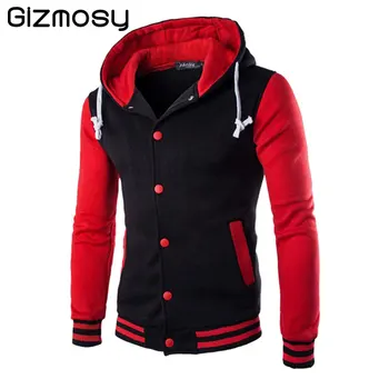 

Bomber Jacket Men 2019 New Brand Winter Thick Warm Fleece Single-breasted Coat For Mens SportWear Tracksuit Male Hoodies SY2159