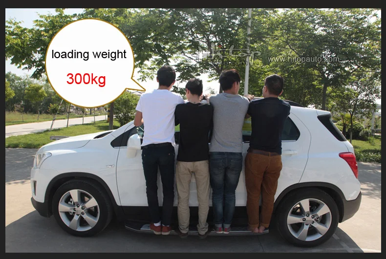 Боковая ступня педали nerf бар Беговая доска для Chevrolet TRAX топ 10 рейтинга боковая в