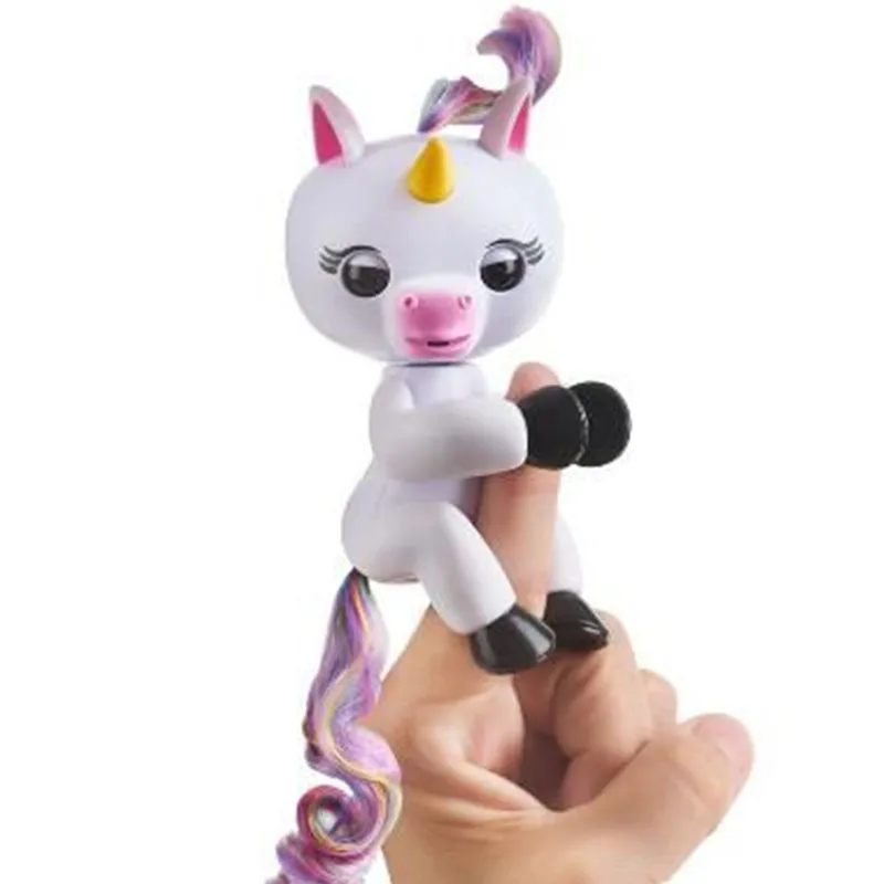 Squishy Unicorn 1Pcs/lot Fingertip Unicorn Children's Interactive Toy for Children Adults Relieves Stress Anxiety Party Decor,L