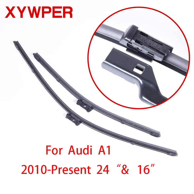XYWPER Wiper Blades for Audi A1 2010 2011 2012 2013 2014 2015 2016 24