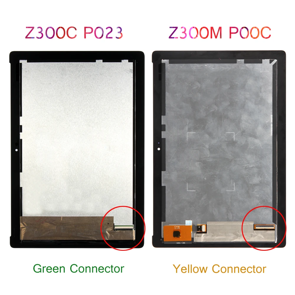 La Asamblea para Asus ZenPad 10 ZenPad Z300 Z300M P023 Z300C P00C pantalla LCD de matriz Panel digitalizador de pantalla táctil de Tablet PC - 2