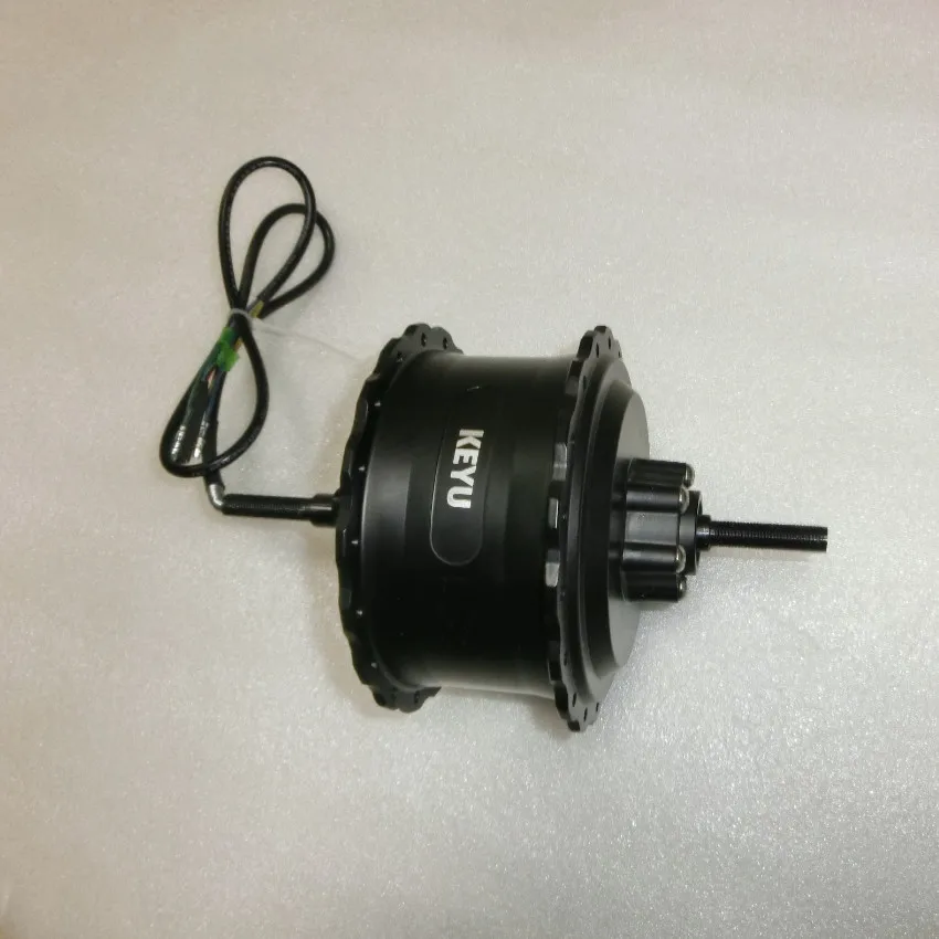 Excellent 36V 48V 500W High Speed Brushless Gear Hub Motor FAT E-bike Motor Rear Wheel Drive KEYU 10