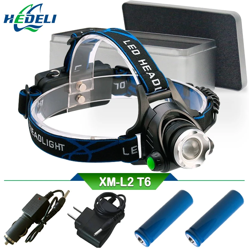 

Fishing Yellow light white light powerfu xm l2 led head lamp 18650 rechargeable head torch led headlamp hunting light waterproof