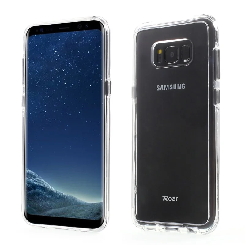 ROAR KOREA Case for Samsung Galaxy S8 Plus Phone Hybrid 2-in-1 TPU Bumper + Hard PC Back Cover S 8 Coque |