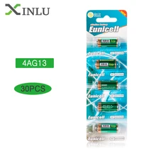 

30pcs 4AG13 28A 544 L1325 4A76 6V Dry Alkaline Batteries Cells for Remote Toys Calculator 4LR44 Battery