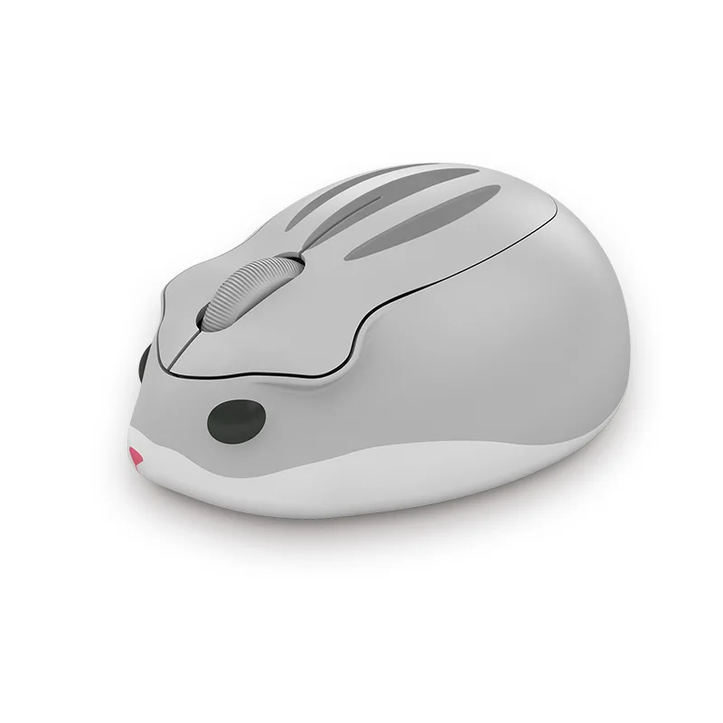 AKKO хомяк Форма 2,4 ГГц 4000 dpi беспроводная мышь для чёткости Милая игровая мышь Рабочая мышь для ноутбука-Macbook