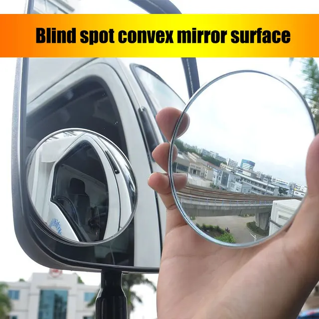 Car Safety Convex Mirror Large Truck Rear View Mirror Small Round