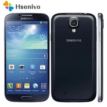 D’origine Usine Unlocked Samsung GALAXY S4 I9500 4G LTE Android 5.0 Cellulaire Téléphone avec Multi Langue 2600 mAh Amovible batterie