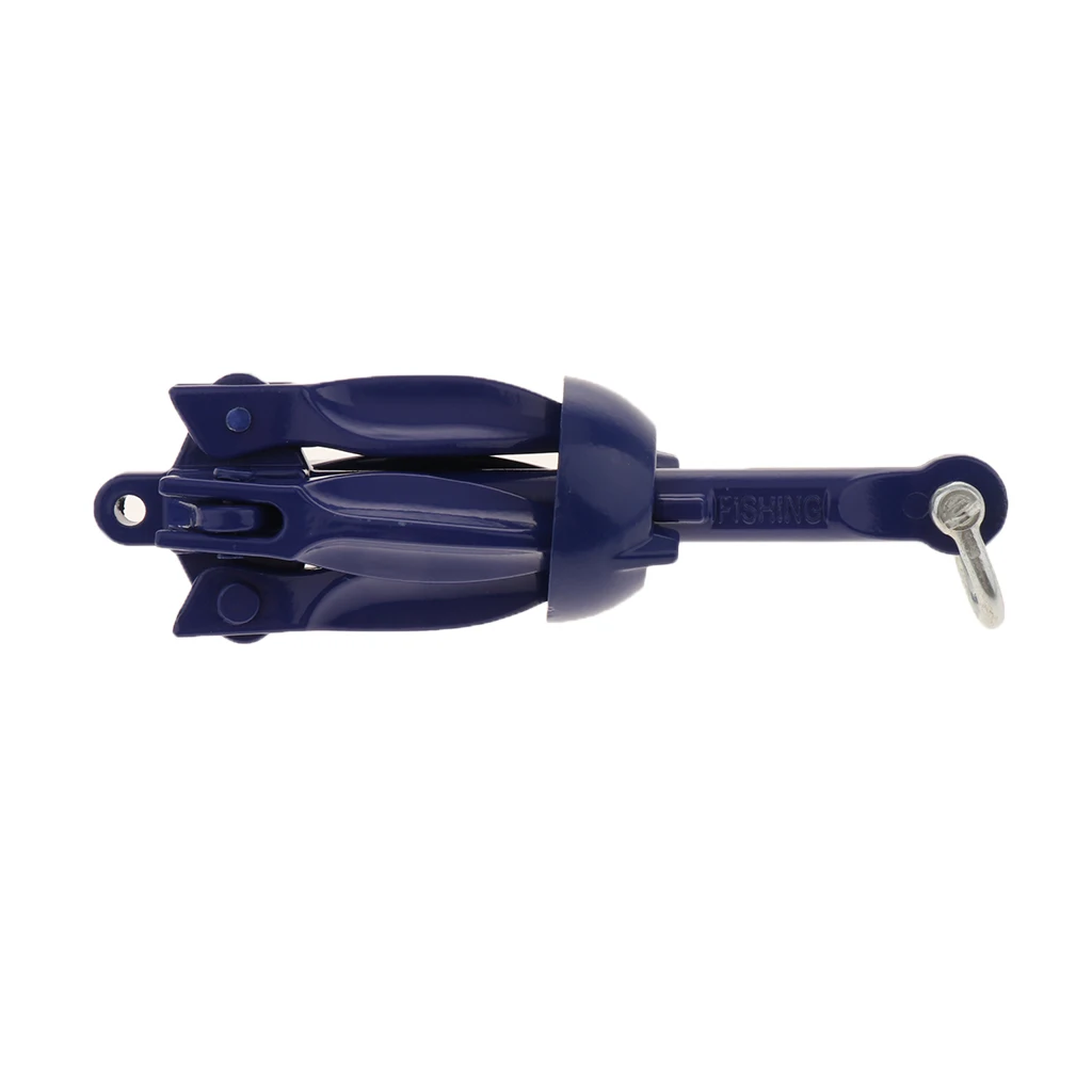 Boat Folding Grapnel Anchor Aluminum Alloy  1.5Lb Anchor Marine Yach Boat Marvin Accessory 