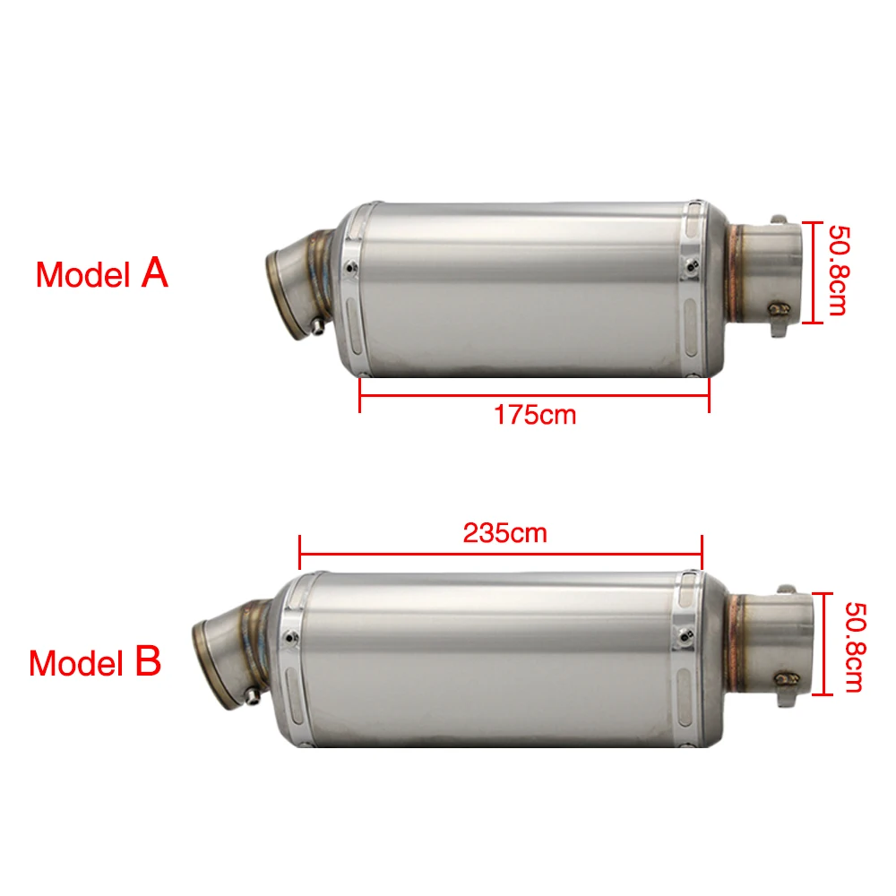 Alconstar-51 мм Akrapovic мотоцикл выхлопной трубы с глушителем Yoshimura грязи выхлопная труба для мотоцикла Escape Moto GY6 ниндзя GSXR XMAX