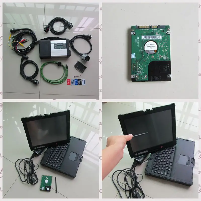 2016 New MB Star C5 with laptop NEC Touch Screen