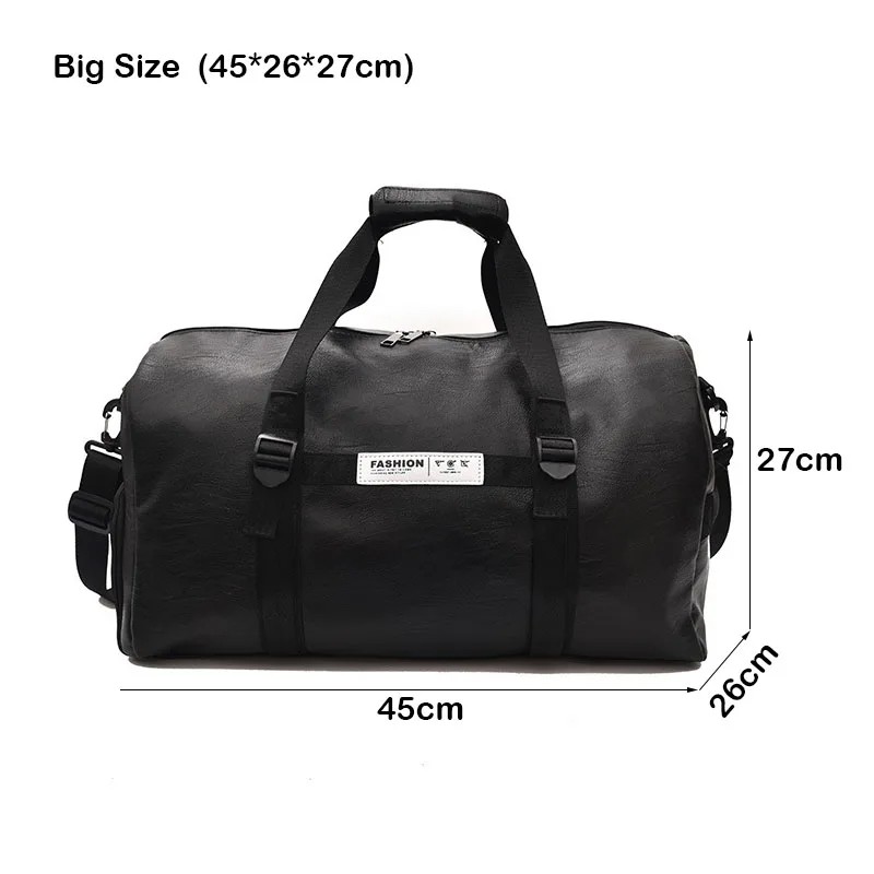 HOYOBISH,, корейский стиль, кожаная дорожная сумка, для пар, большая вместительность, спортивная сумка на плечо, мужская дорожная сумка для ручной клади OH318