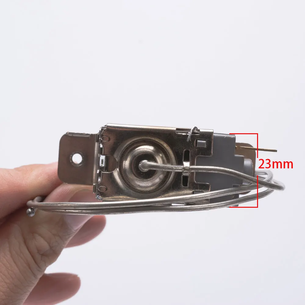 2 контакта Универсальный термостат для холодильника 2 фута 68 мм механический переключатель контроля температуры морозильник холодильник запасные части