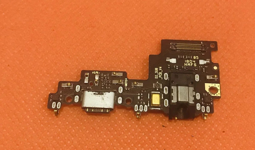 Used Original USB Plug Charge Board For Xiaomi Mi A1 Snapdragon 625 Octa Core 5.5&quot FHD Free shipping | Мобильные телефоны и