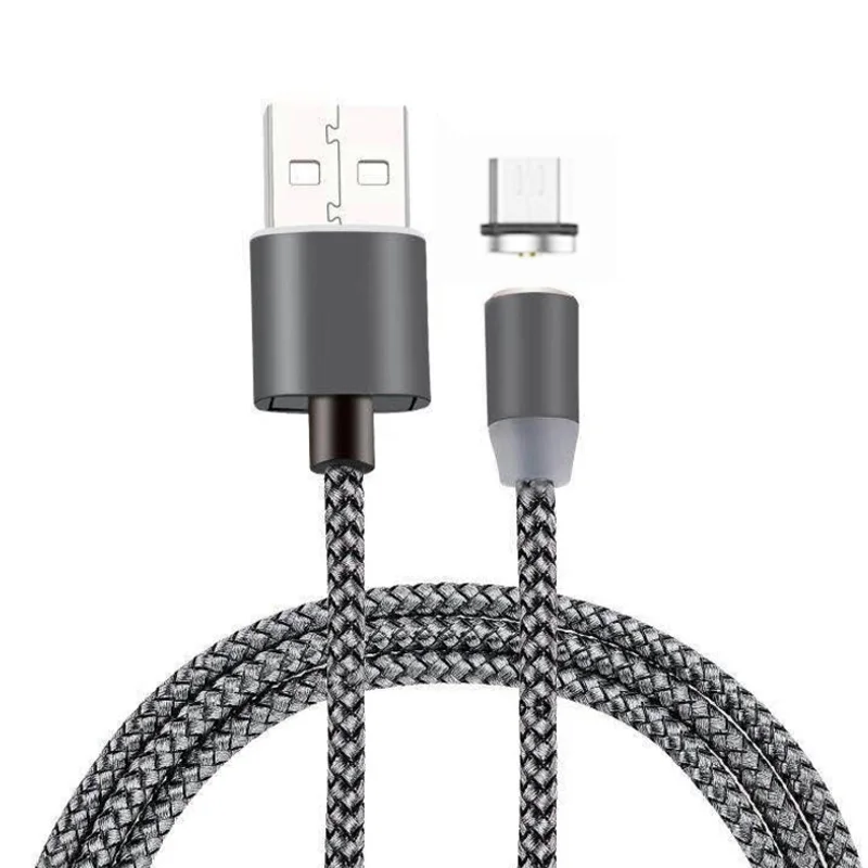 2 метра 6 футов длинное магнитное зарядное устройство для iPhone Магнитный кабель Micro usb type-C зарядный кабель для huawei Hornor 8 9 10 P20 Lite