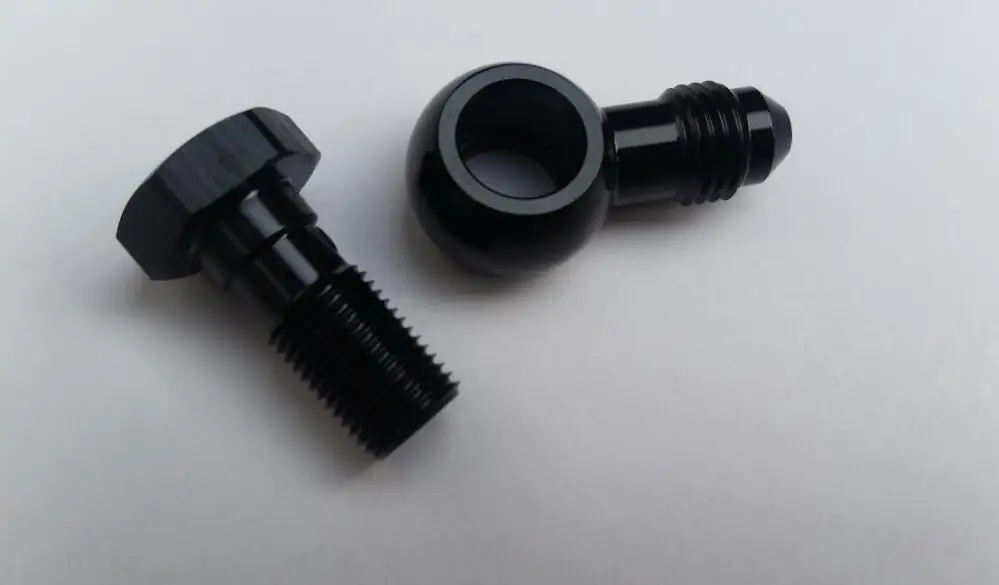 Banjo bolt M12 P1.25 * 1 25 x адаптер to 6an an6 an 6 9/16 18unf топливное масло ptfe тормозной шланг|adapter