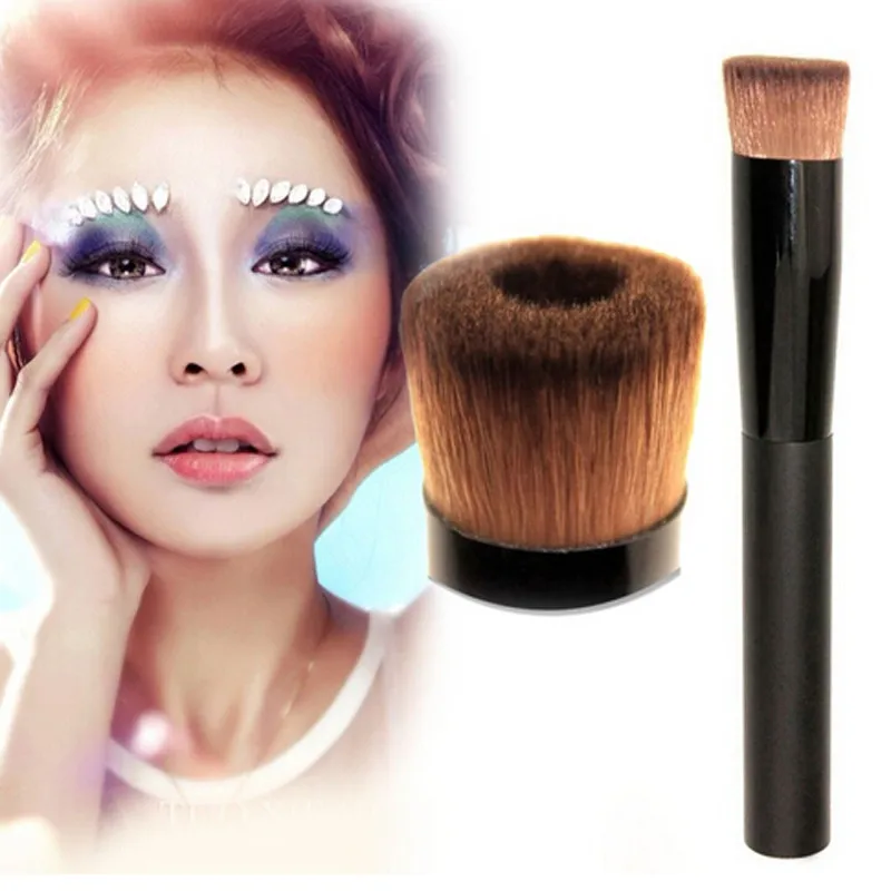 New Design 2016 Foundation Blush Angled Flat Top Base Liquid Brush