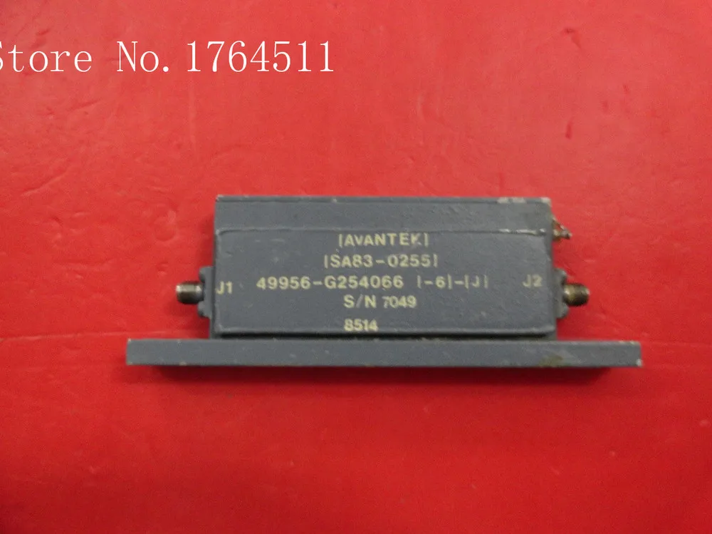 

[BELLA] AVANTEK SA83-0255 15V SMA supply amplifier