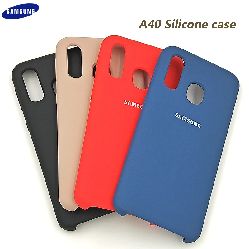 

Original Samsung A40 A450F SM-A405F mobile phone case 2019 new fashion Silicone TPU case for Samsung a40 A 40 2019 shell & logo