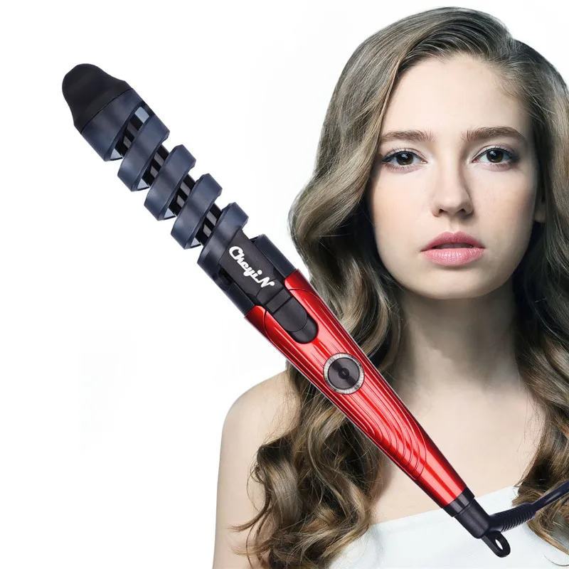spiral hair curling wand