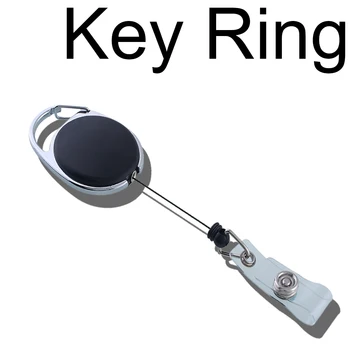 

Fashion Accessory Key Reel Tag ID Clip Buckles Jewelry Lanyard Holder