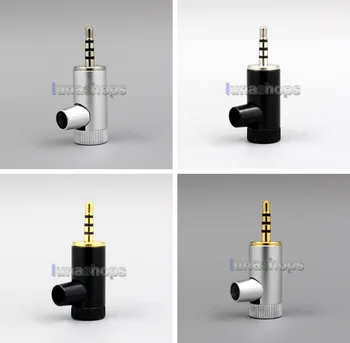 

L Shape Flat Steps Balanced 2.5mm 4 poles TRRS Plug adapter For Astell & Kern AK380 AK240 AK100i KANN AK70 LN006361