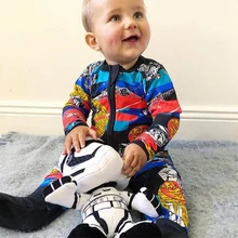 TinyPeople Infant Jumpsuit Long Sleeve Cartoon Romper Baby Boy Girl Clothes Cotton NewBorn Toddler Onesie Overall Outfit rompers цена TinyPeople Infant Jumpsuit Long Sleeve Cartoon Romper Baby Boy Girl Clothes Cotton NewBorn Toddler Onesie Overall Outfit rompers цены онлайн