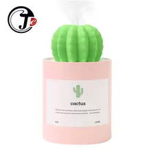 Household Appliances Cactus Air Humidifier Ultrasonic Humidifiers 280ML Mist Maker Aromatherapy Diffuser Aroma Mist Maker Home