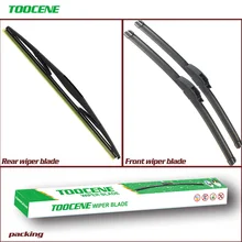 Front and Rear Wiper Blades For Mazda 2 2003 2004 2005 2006 2007 Windshield Windscreen wiper Auto Car Accessories 24 Front and Rear Wiper Blades For Mazda 2 2003 2004 2005 2006 2007 Windshield Windscreen wiper Auto Car Accessories 24