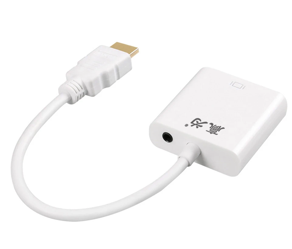 Male to Female 1.4 Version HDMI to VGA Converter HD Adapter Cable  (12)