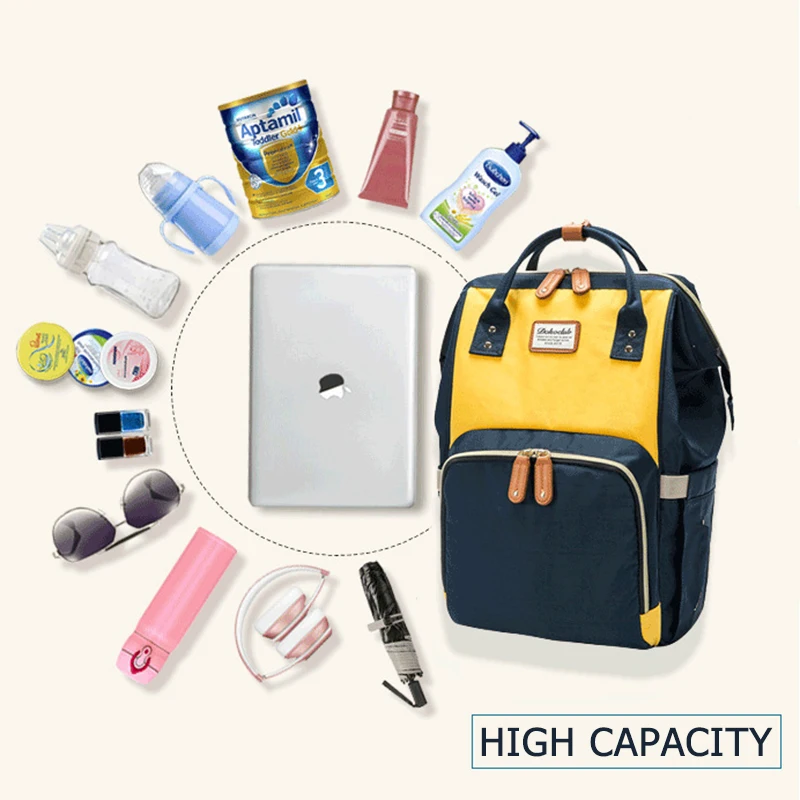 

Anti theft Baby Bags For Mom Diaper Backpack Mummy Maternity Nappy Bag Organizer Travel Backpack