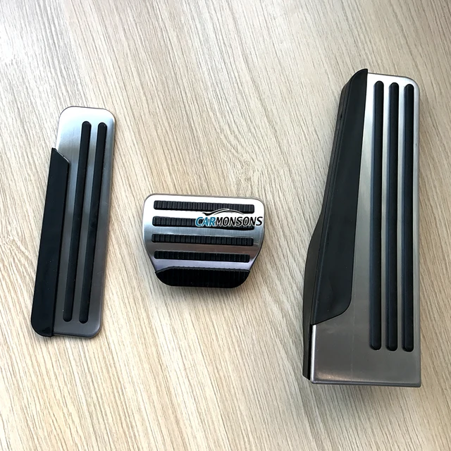 Carmonsons Gas Fuel Brake Foot Rest Pedal Cover Pads Mats for Infiniti