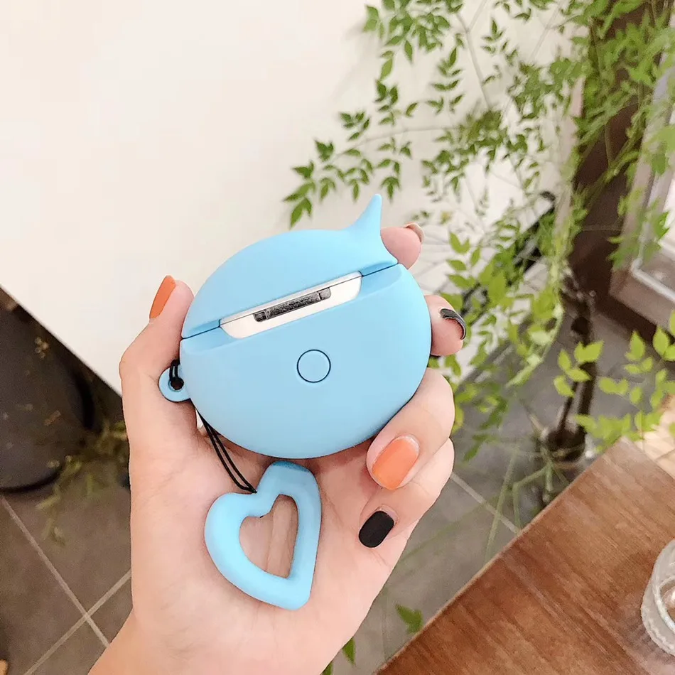 3D милый Ежик мультфильм чехол для AirPods 2 чехол силиконовый динозавр Bluetooth беспроводные наушники чехол для Apple Air Pods чехол