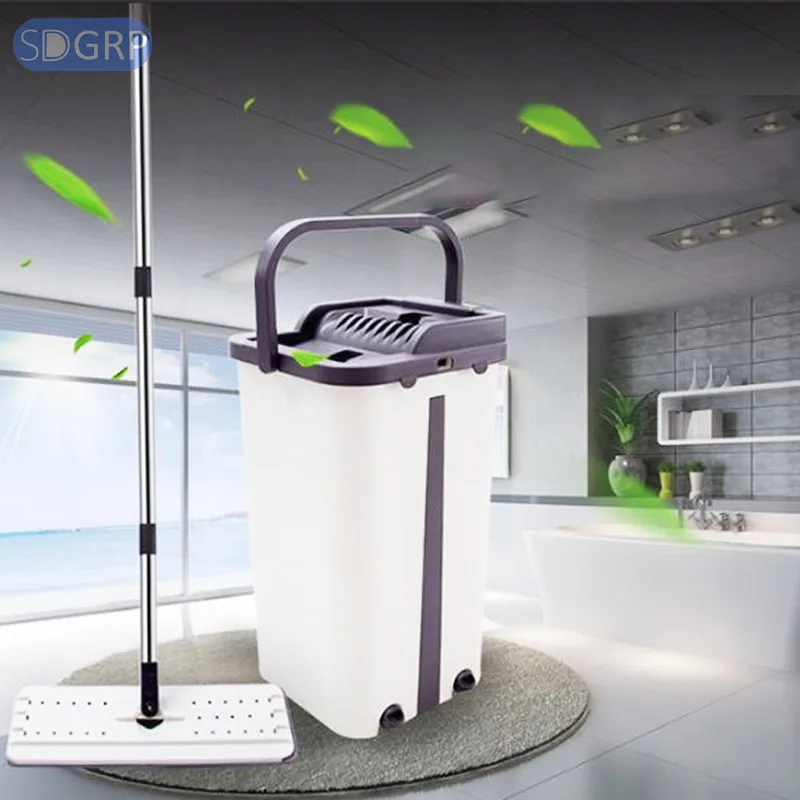 

Spray Magic Automatic Spin Mop Avoid Hand Washing Ultrafine Fiber Cleaning Cloth Home Kitchen Wooden Floor Lazy Fellow Mop