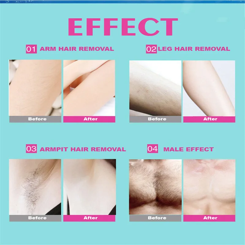 20pcs=10sheets Summer New Hot Sale Professional Hair Removal Double Sided Cold Wax Strips Paper For Leg Body Skin Care
