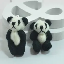 4 см 30 шт. мини совместное панды плюшевые Игрушечные лошадки милый маленький китайский сокровищ панды мягкая Куклы Подвески