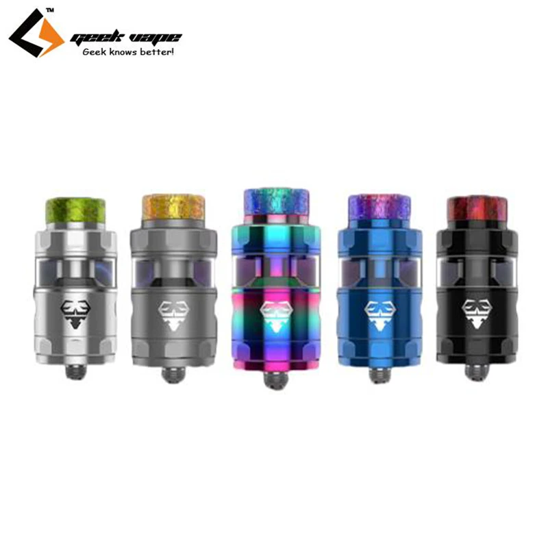 

Geekvape Blitzen RTA 24mm 2ml/5ml Atomizer Large Airflow with Postless Build Deck Electronic Cigarette Tank in stock