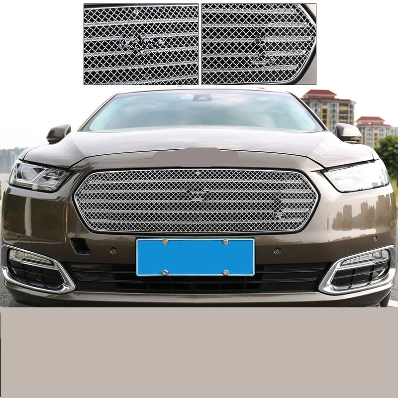 

Stainless Steel Racing Grills Trim For Ford Taurus ADA017
