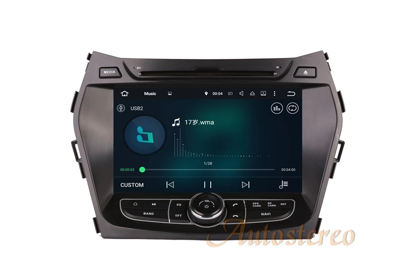 Flash Deal New Android7.1 Car CD DVD Player AutoStereo Unit GPS Navigation For Hyundai IX45 Santa Fe 2012+ Multimedia Stereo Auto Headunit 14