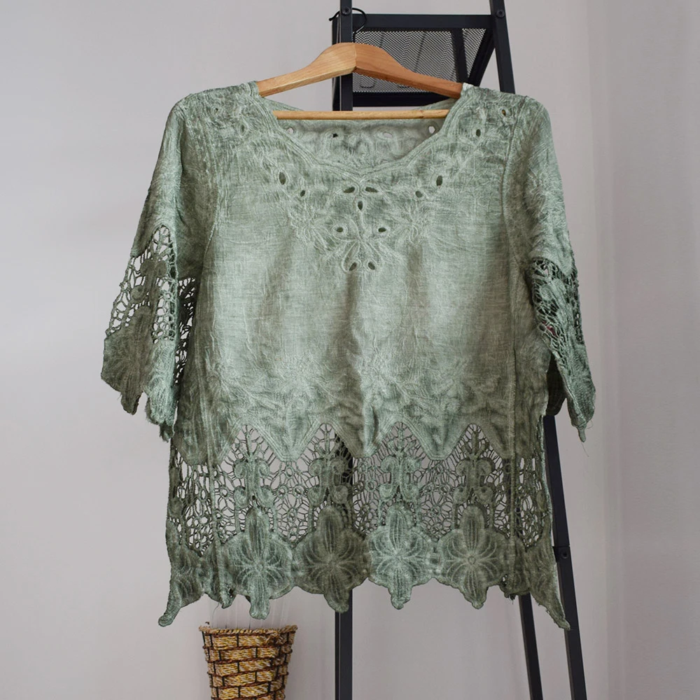 Spicylace 2018 Women Hollow Out Red Lace Blouse Women Casual Elegant Lace Tops Sleeve Korean Fashion Style Beach Blouses Spicylace 2018 Women Hollow Out Red Lace Blouse Women Casual Elegant Lace Tops Sleeve Korean Fashion Style Beach Blouses