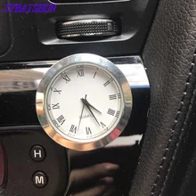 Автомобильные часы клипса украшения электронный счетчик воздуха на выходе часовые часы клей Автомобильный интерьер для Chevrolet Hyundai Kia