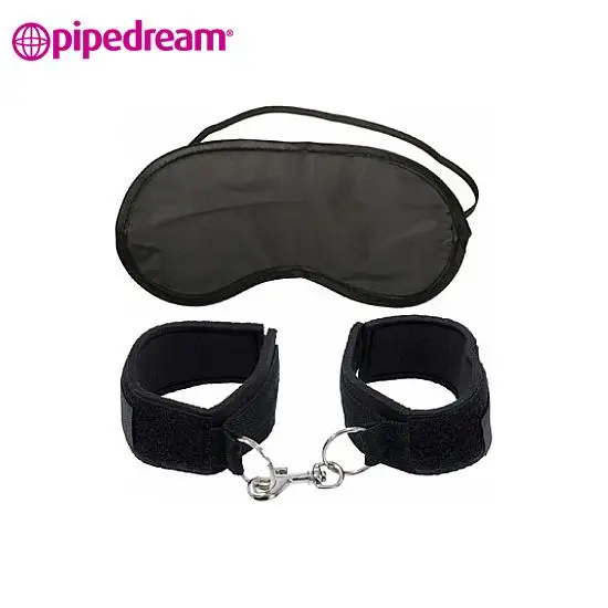 Фиксатор с наручниками Pipedream Fetish Fantasy Series, черный PD2154-23 - PipeDream - Наборы для фиксации - Купить