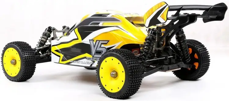 Rufun Baja V5 с 45cc газовым двигателем Walbro1107 4WD Багги высокое издание|Радиоуправляемые