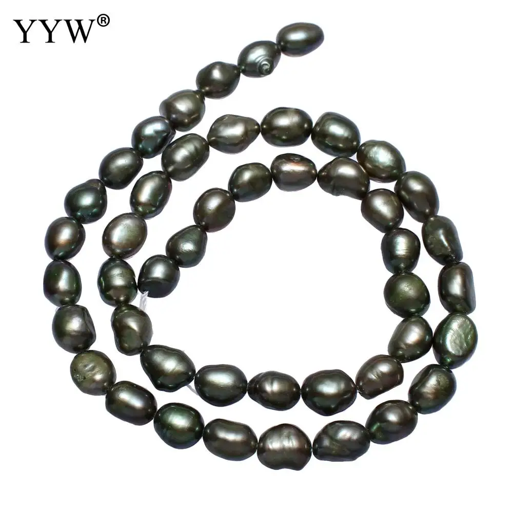 

Grade AA Cultured Potato Freshwater Pearl Beads Green 7-8mm Approx 0.8mm Sold Per Approx 14.5 Inch Strand