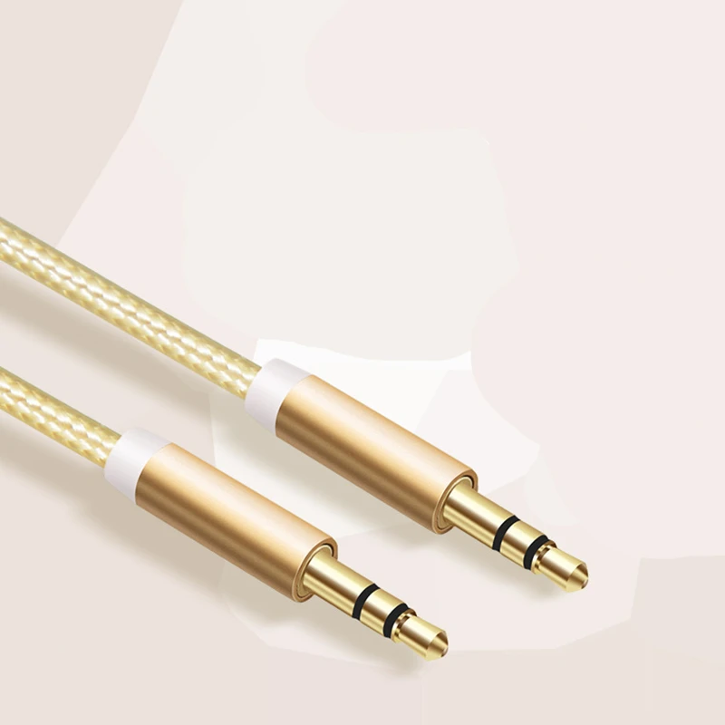 Rankman AUX Cord 3.5 Jack Male to Male Audio Cable Line for Laptop MP4 Speaker Phone Car Earphone