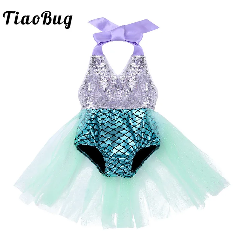 Girls Swimsuits Size 14-16 Children's Mermaid Swimsuit Mermaid