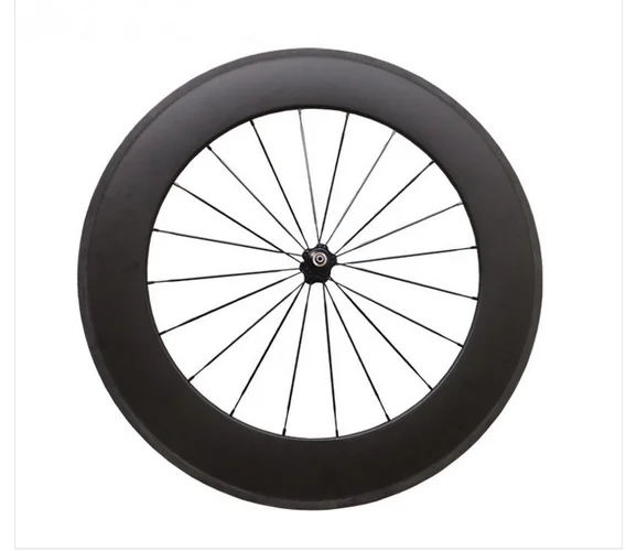 

factory direct sale carbon wheels clincher/tubular 88mm 700c front wheels 25mm width Novatec hub 271 basalt braking surface