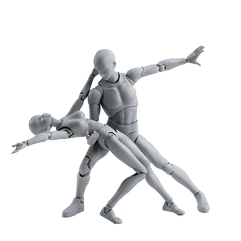 Body Figma She//he S.H.Figuarts SHF kun DX SET PVC Body-Chan DX Action Figure Toy