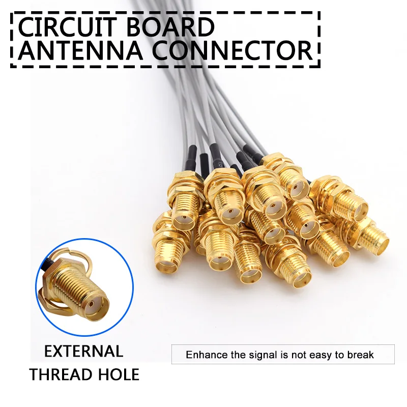 

10dBi 2.4GHz Wireless WIFI Antenna Booster Wifi Antennas amplifier WLAN RP-SMA For PCI Card USB Modem EL0428